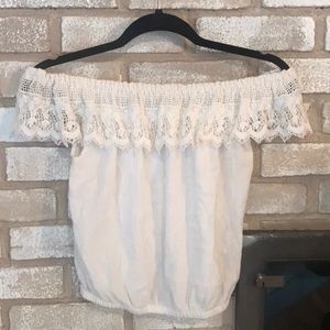 Boho Off The Shoulder Top